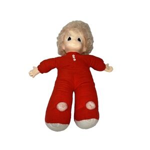 vintage stuffed plush doll PRECIOUS MOMENTS MEMORIES boy